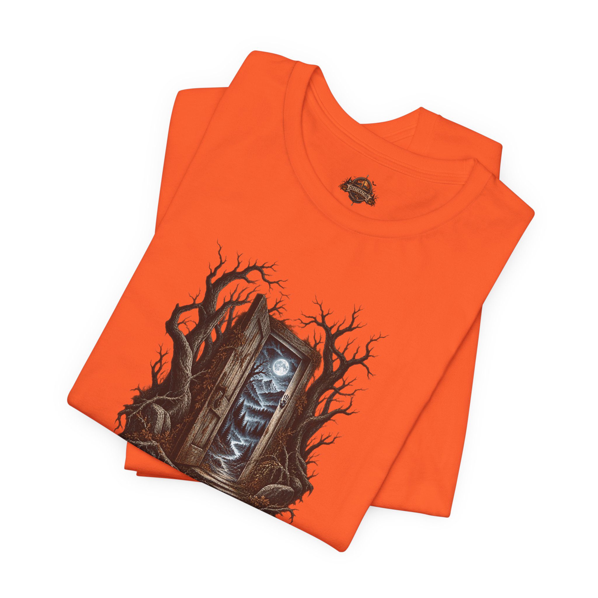 The Unmarked Door Shirt - Halloween Collection - Destination Unknown - Image 6