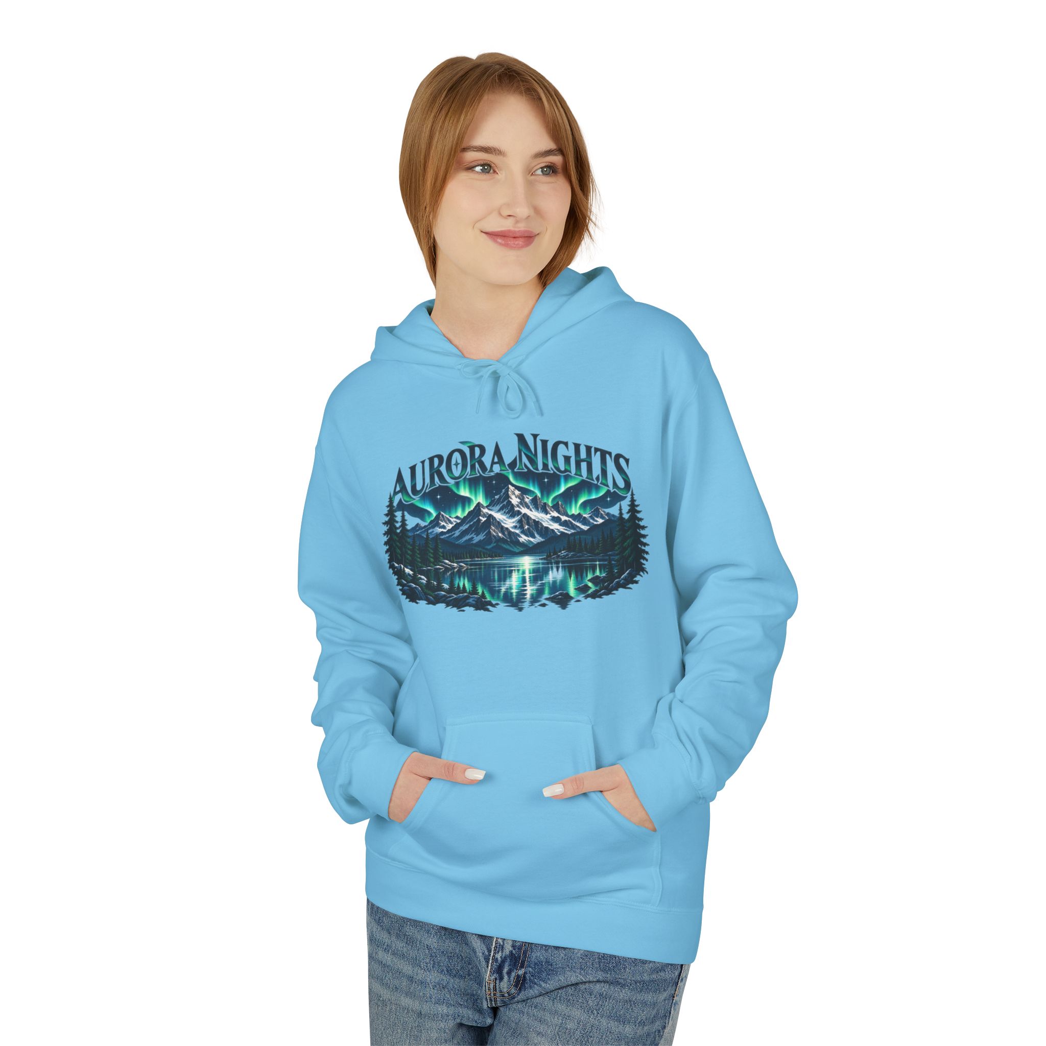 Aurora Nights Hoodie - Lost Horizons Collection - Destination Unknown - Image 20
