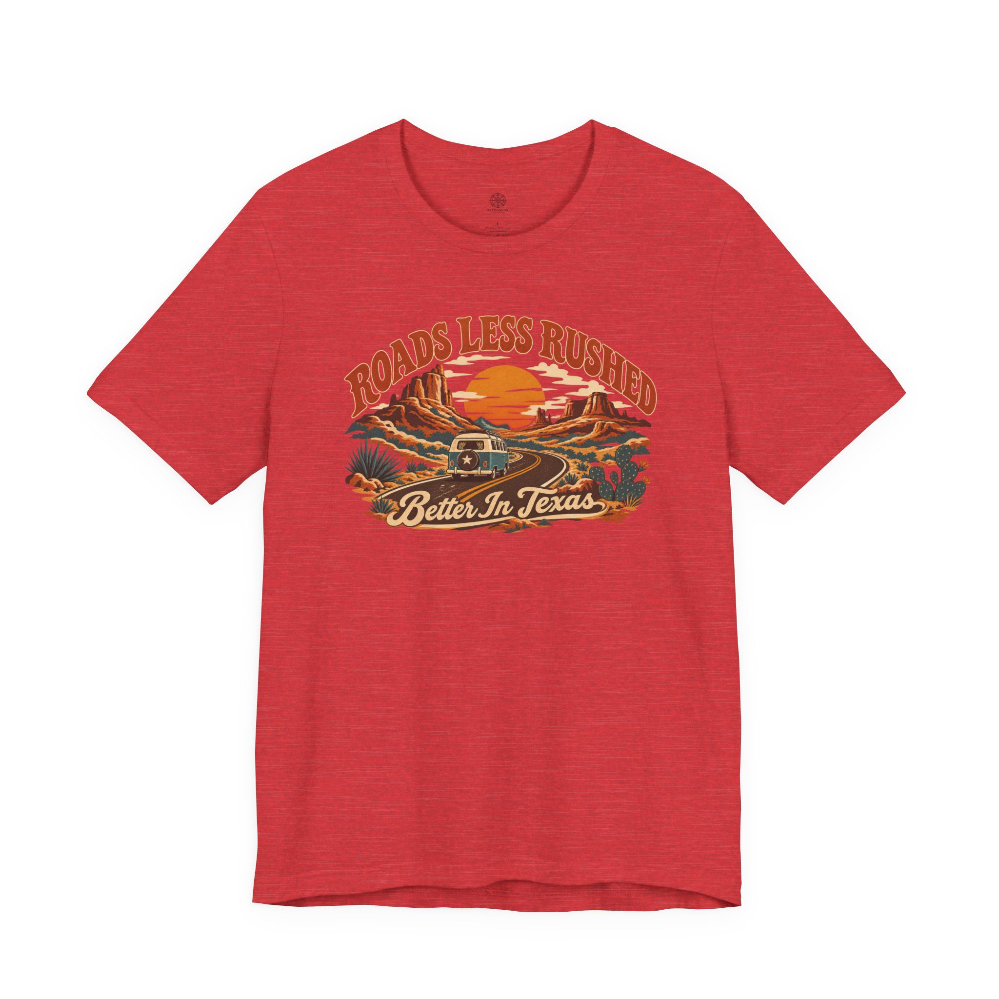 Roads Less Rushed Shirt - Texas Collection - Destination Unknown - Image 38
