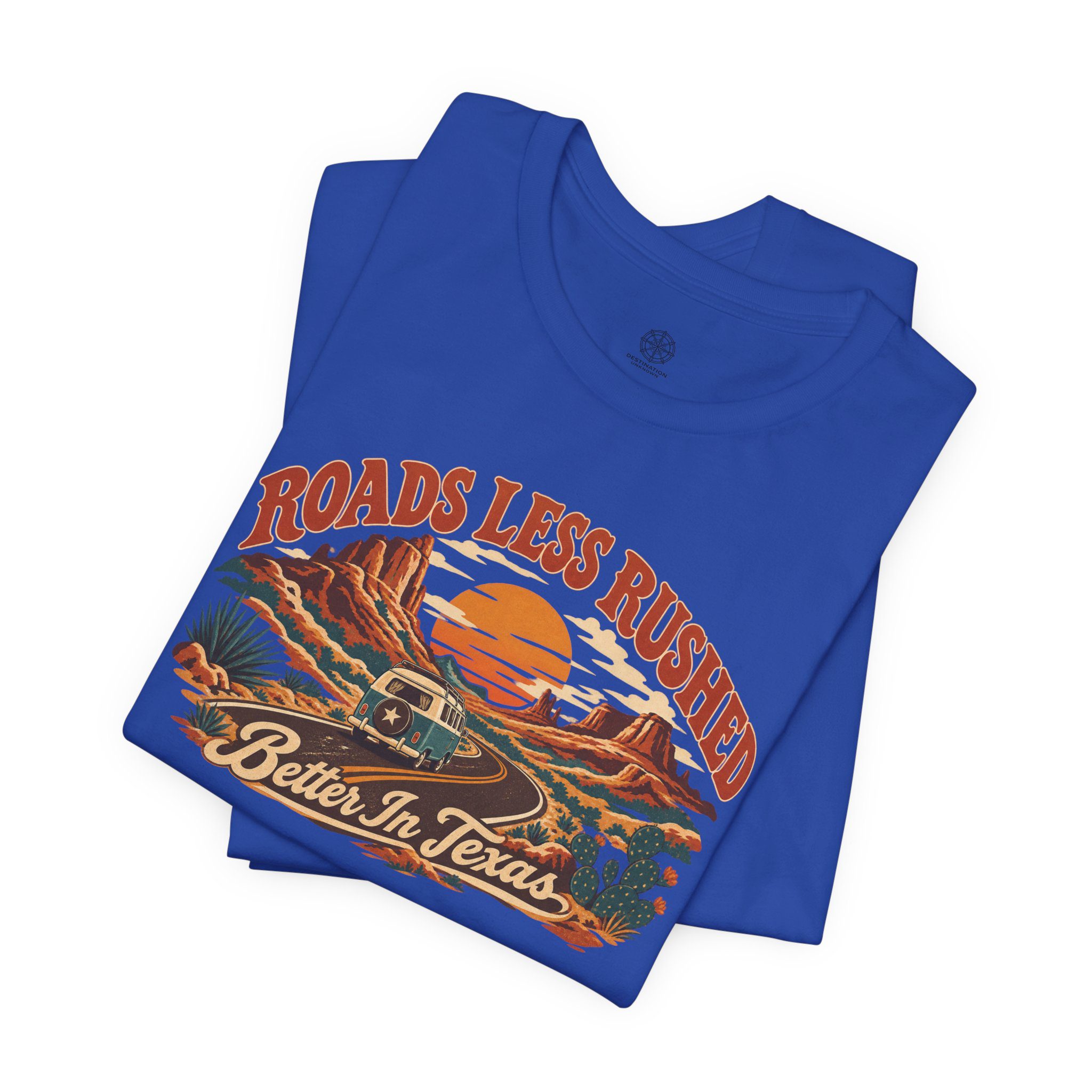 Roads Less Rushed Shirt - Texas Collection - Destination Unknown - Image 22