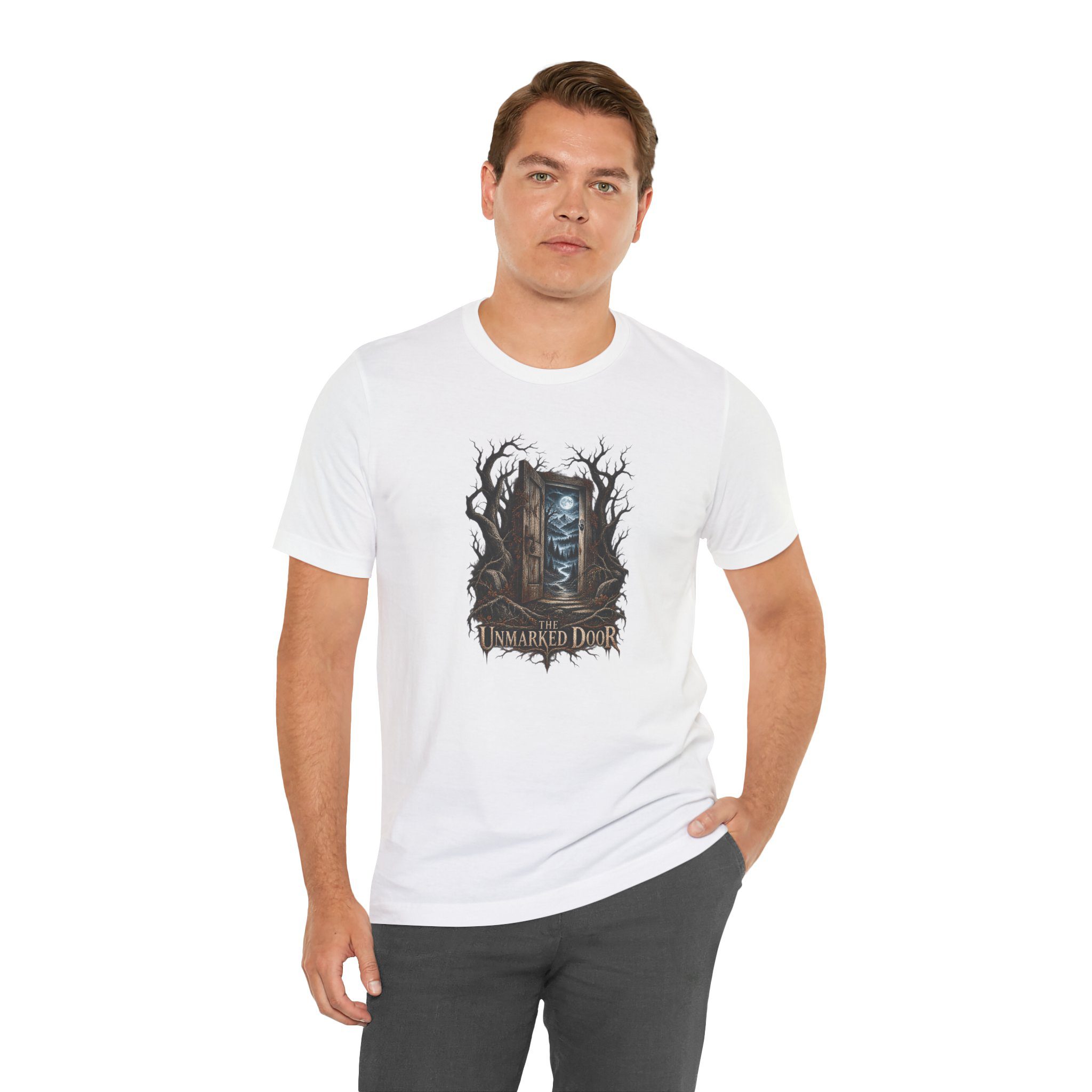 The Unmarked Door Shirt - Halloween Collection - Destination Unknown - Image 16