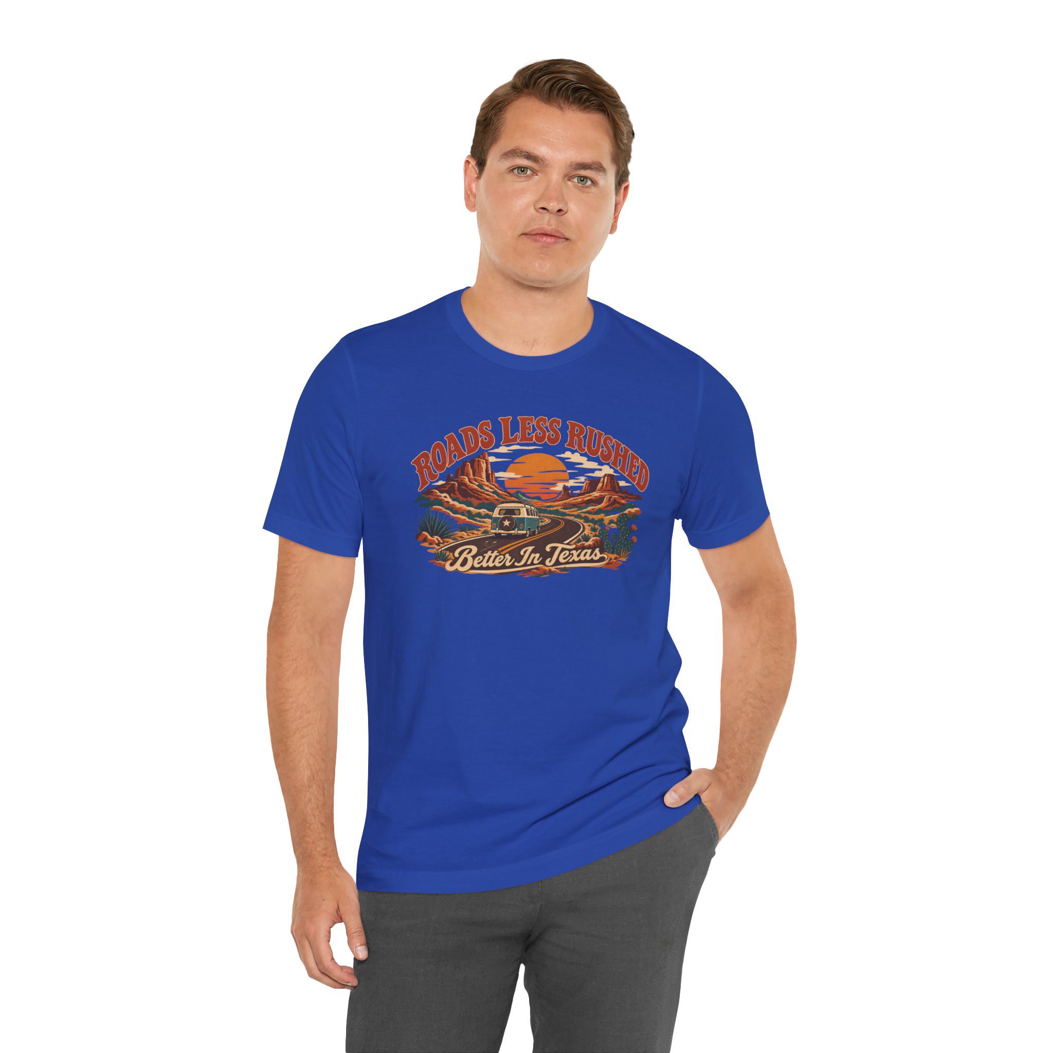 Roads Less Rushed Shirt - Texas Collection - Destination Unknown - Image 16