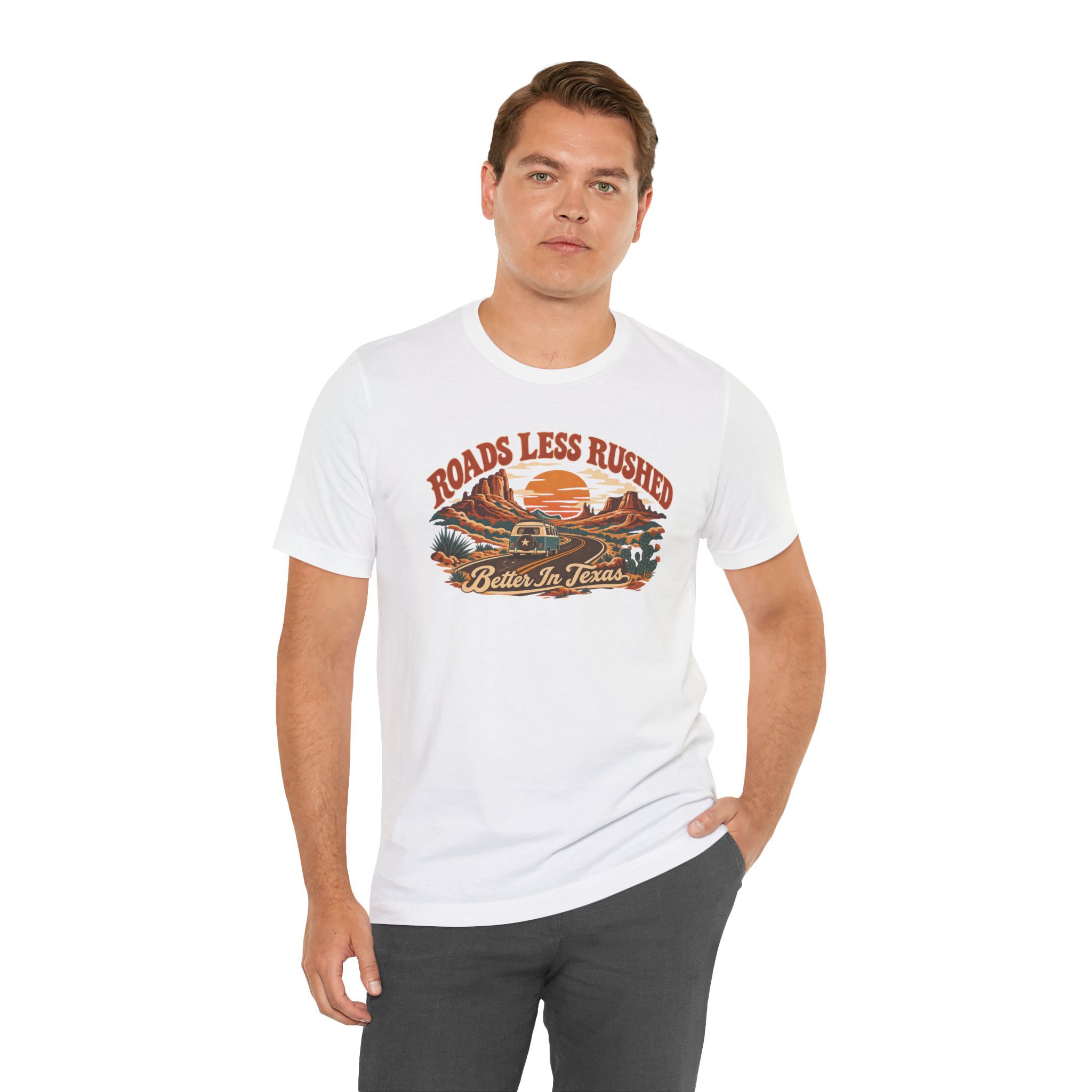 Roads Less Rushed Shirt - Texas Collection - Destination Unknown - Image 23