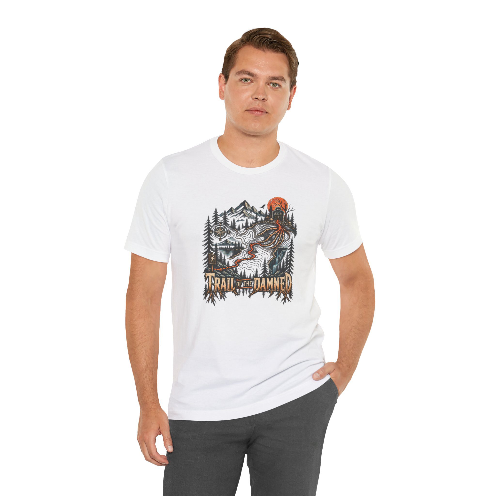Trail of the Damned Shirt - Halloween Collection - Destination Unknown - Image 4