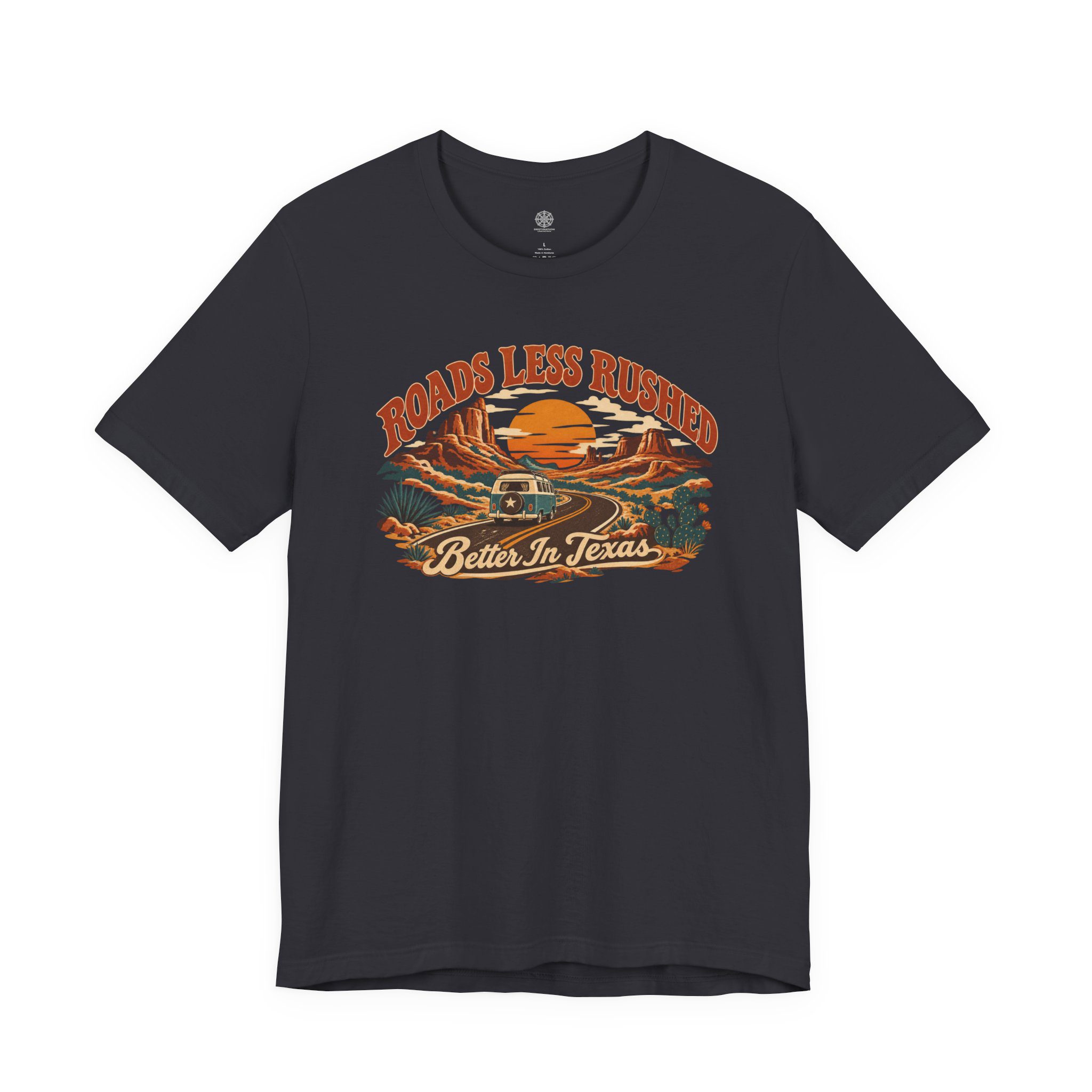 Roads Less Rushed Shirt - Texas Collection - Destination Unknown - Image 2