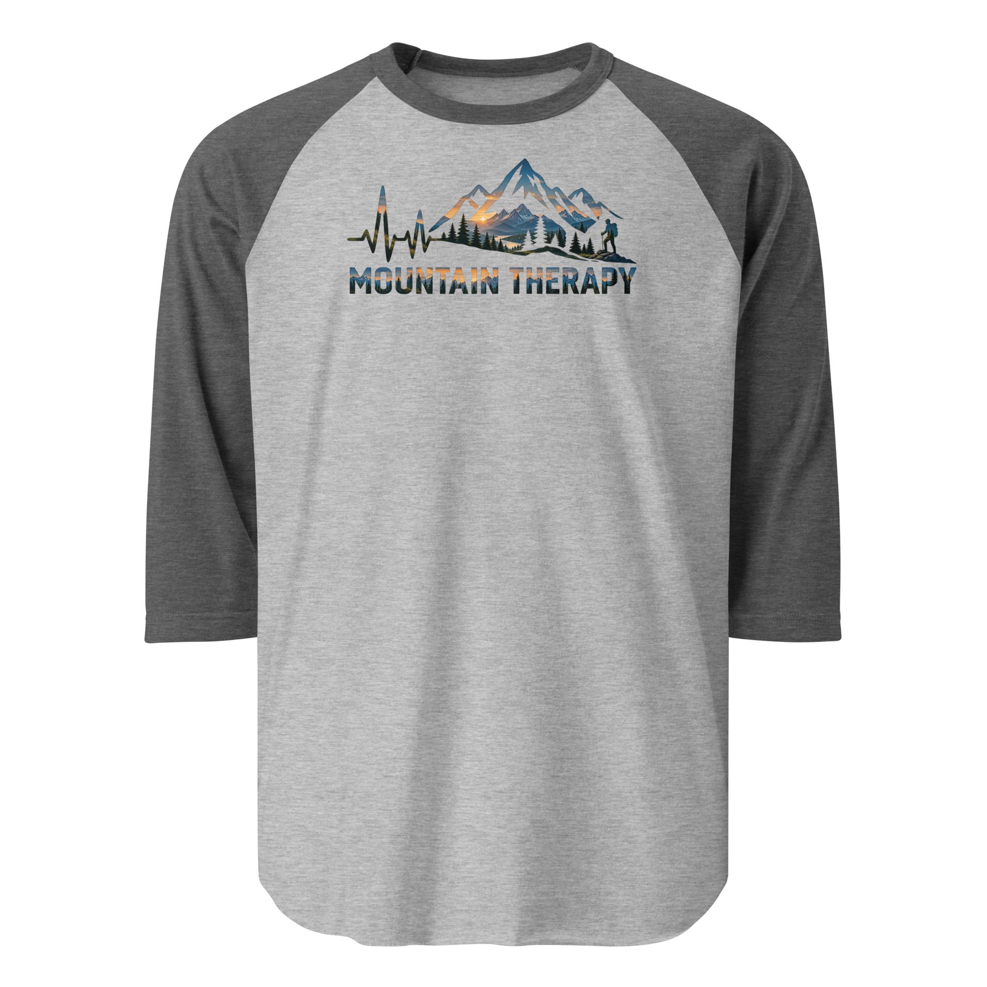 Mountain Therapy Raglan Shirt - Mountain Therapy - Destination Unknown - Image 3
