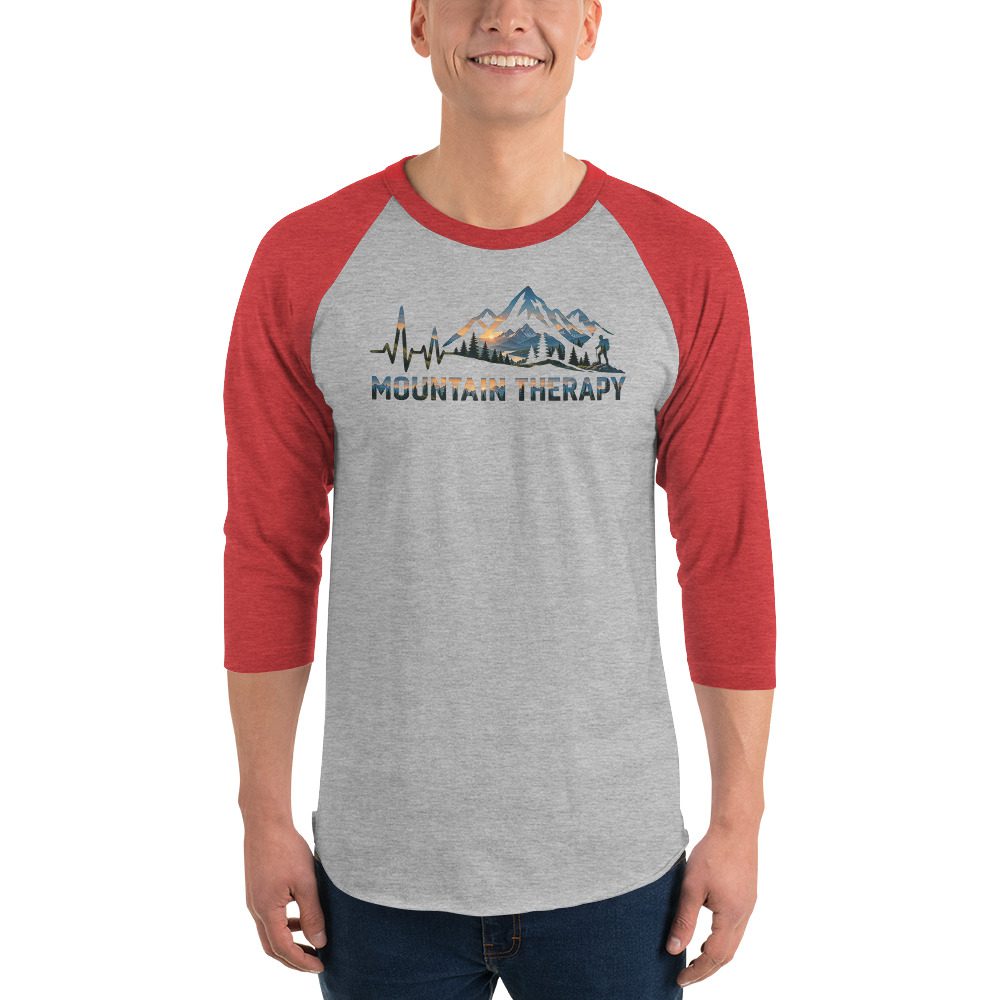 Mountain Therapy Raglan Shirt - Mountain Therapy - Destination Unknown - Image 9