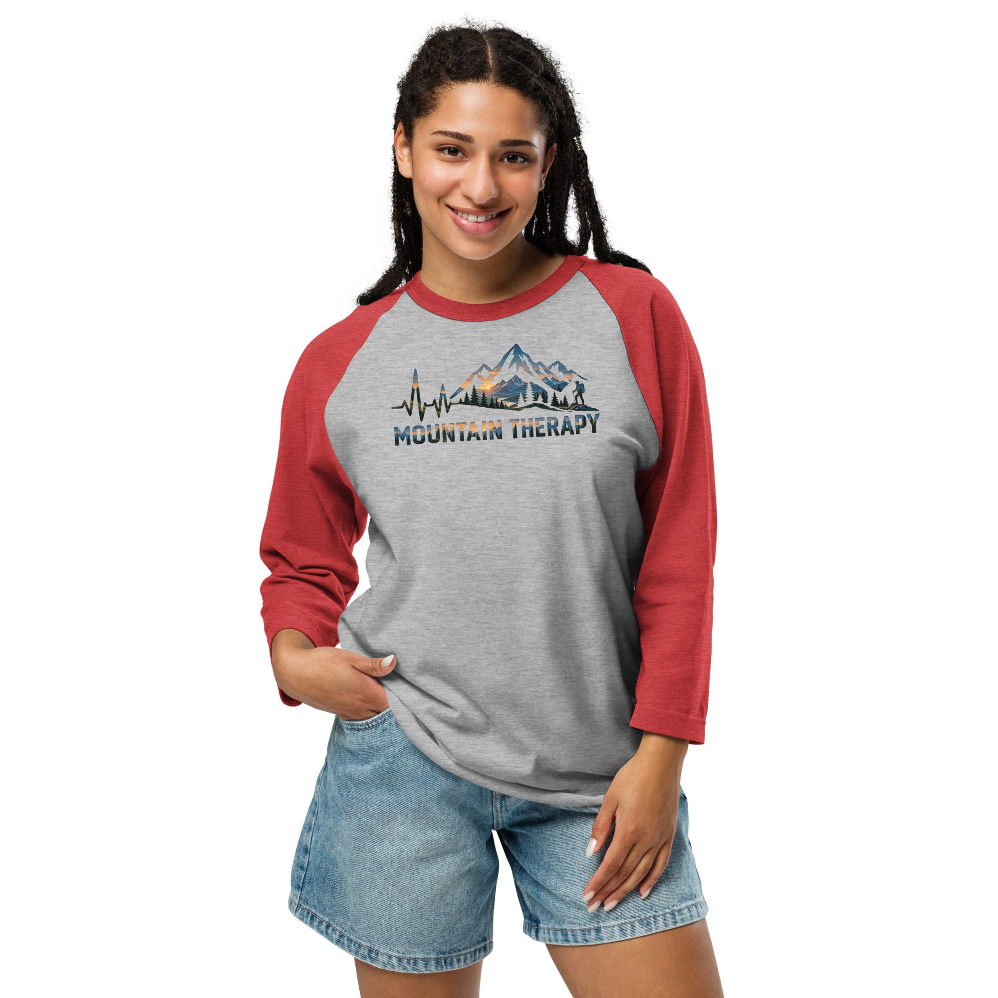 Mountain Therapy Raglan Shirt - Mountain Therapy - Destination Unknown - Image 16
