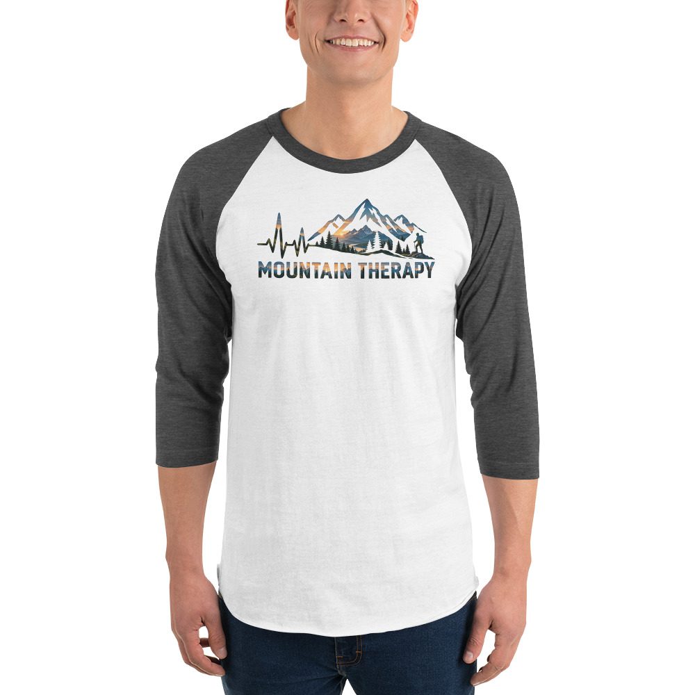 Mountain Therapy Raglan Shirt - Mountain Therapy - Destination Unknown - Image 13