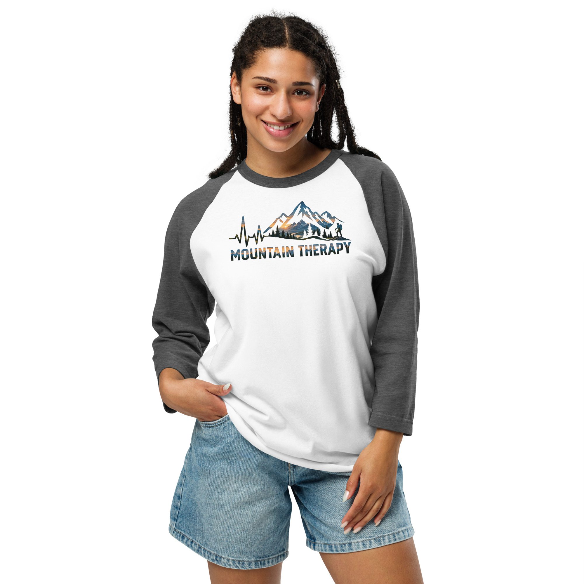 Mountain Therapy Raglan Shirt - Mountain Therapy - Destination Unknown - Image 20