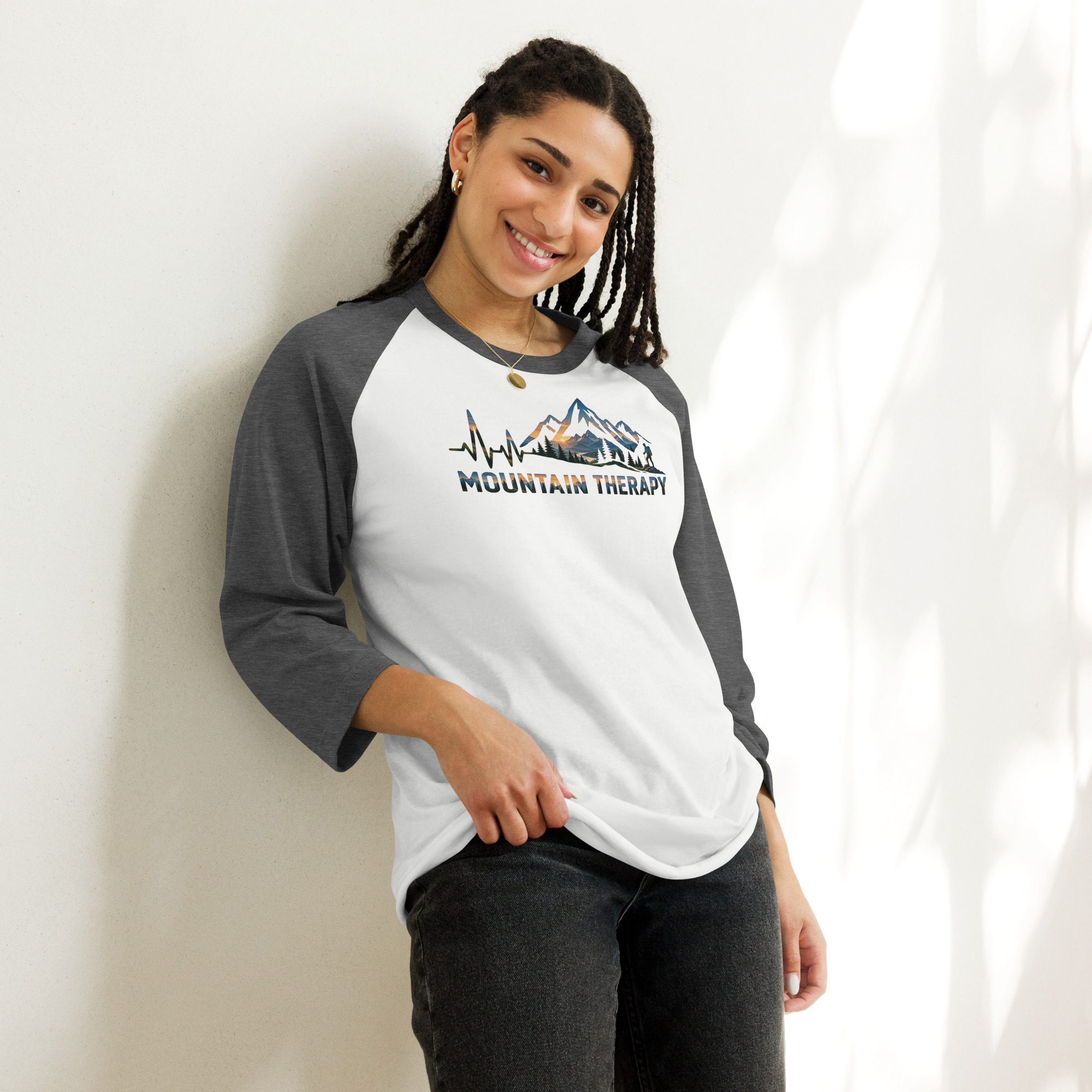 Mountain Therapy Raglan Shirt - Mountain Therapy - Destination Unknown - Image 41