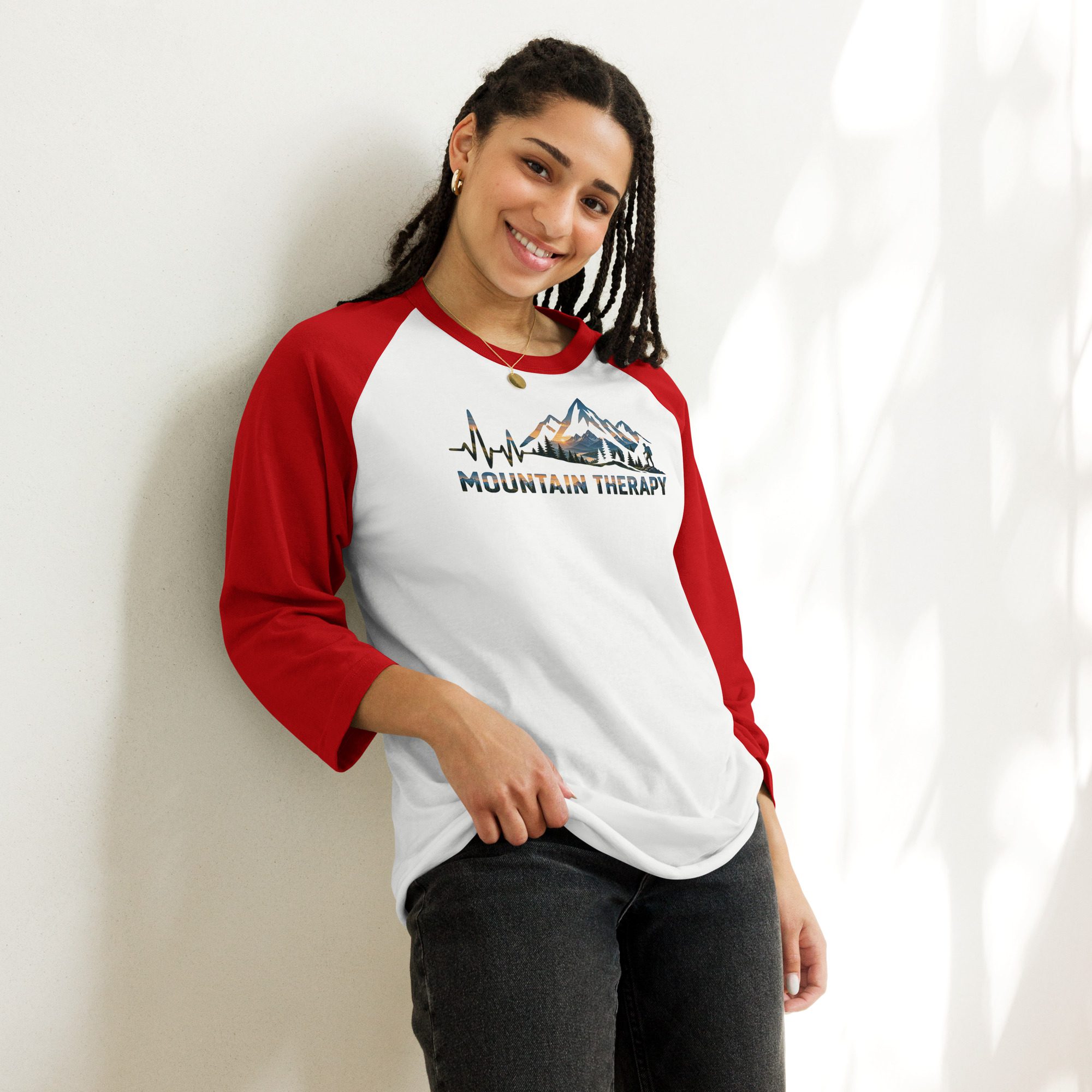 Mountain Therapy Raglan Shirt - Mountain Therapy - Destination Unknown - Image 40