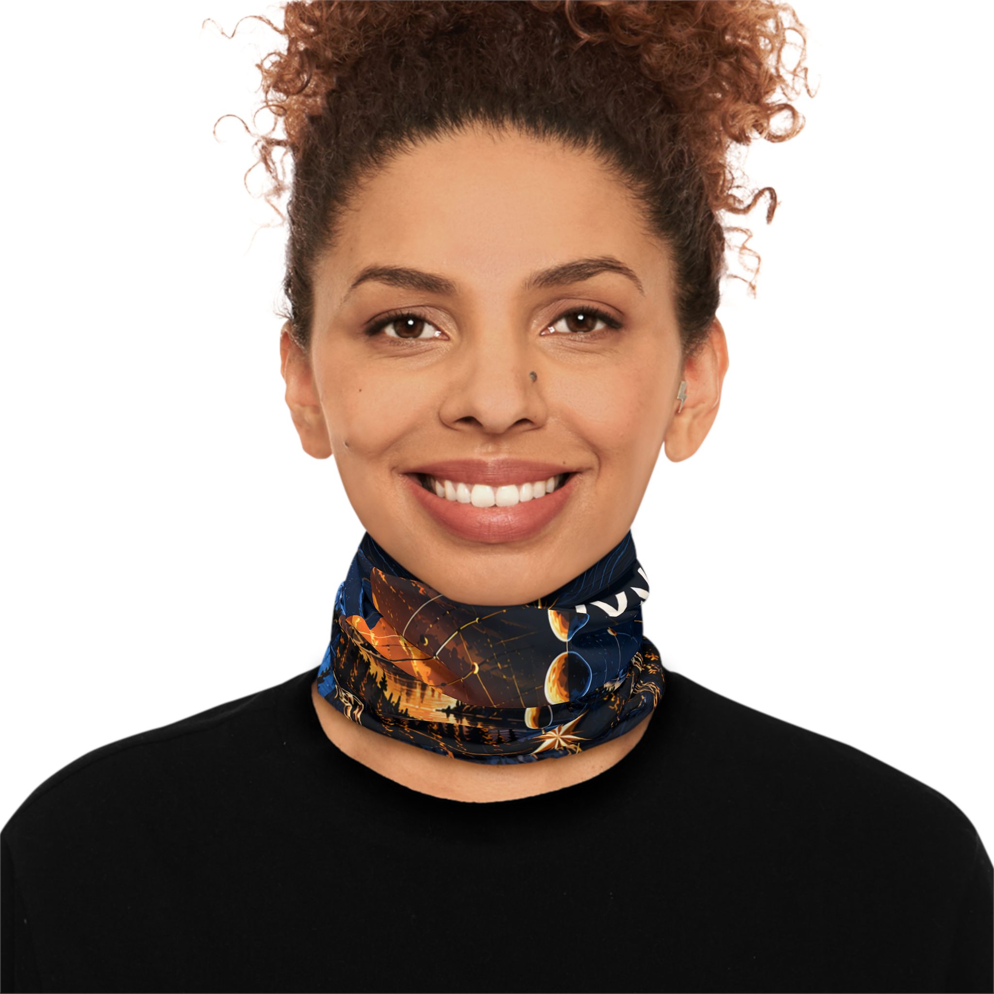 Celestial Alignment Neck Gaiter - Equinox Series - ROAVYN - Image 8