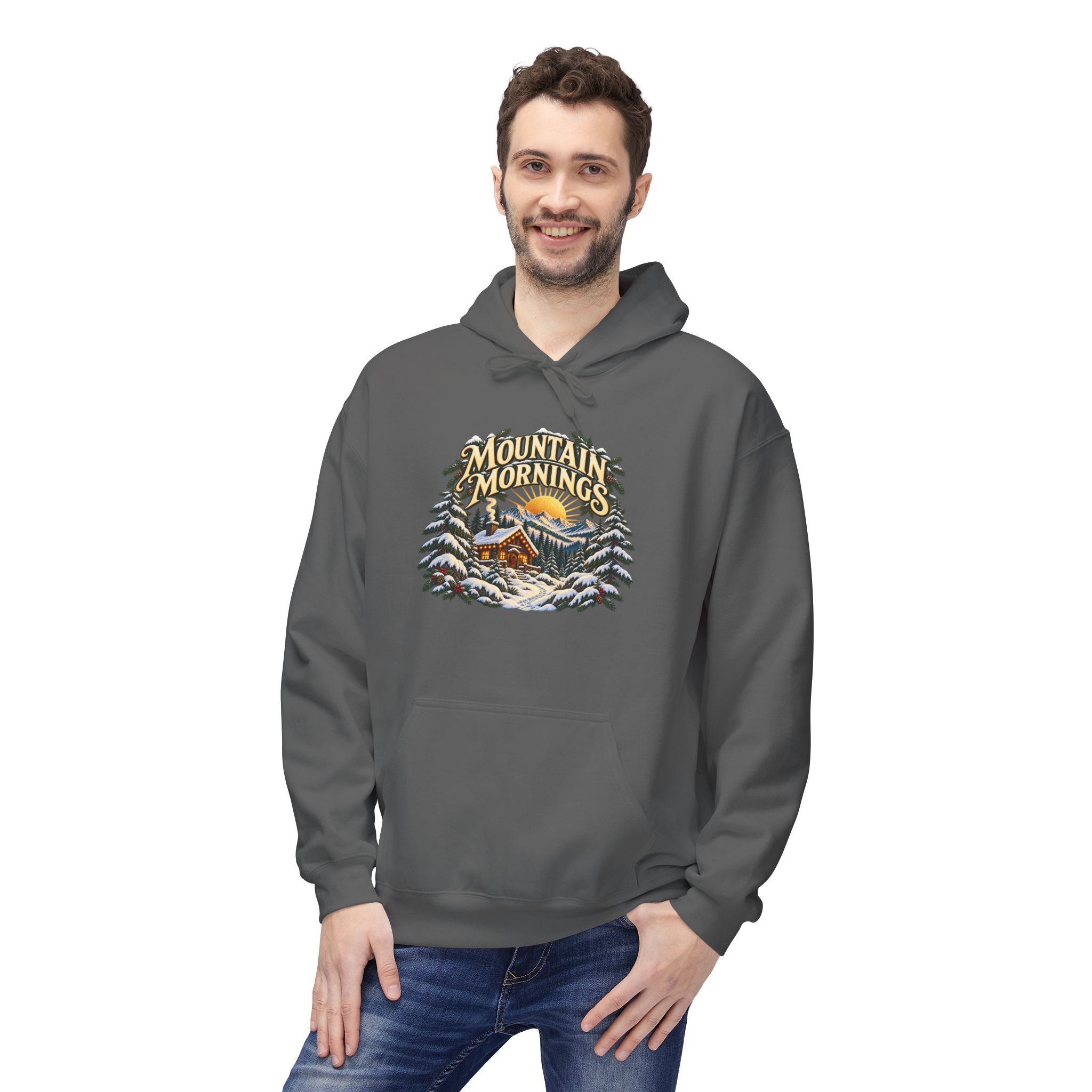 Mountain Mornings Hoodie - Christmas Collection - Built for the Journey - Image 30