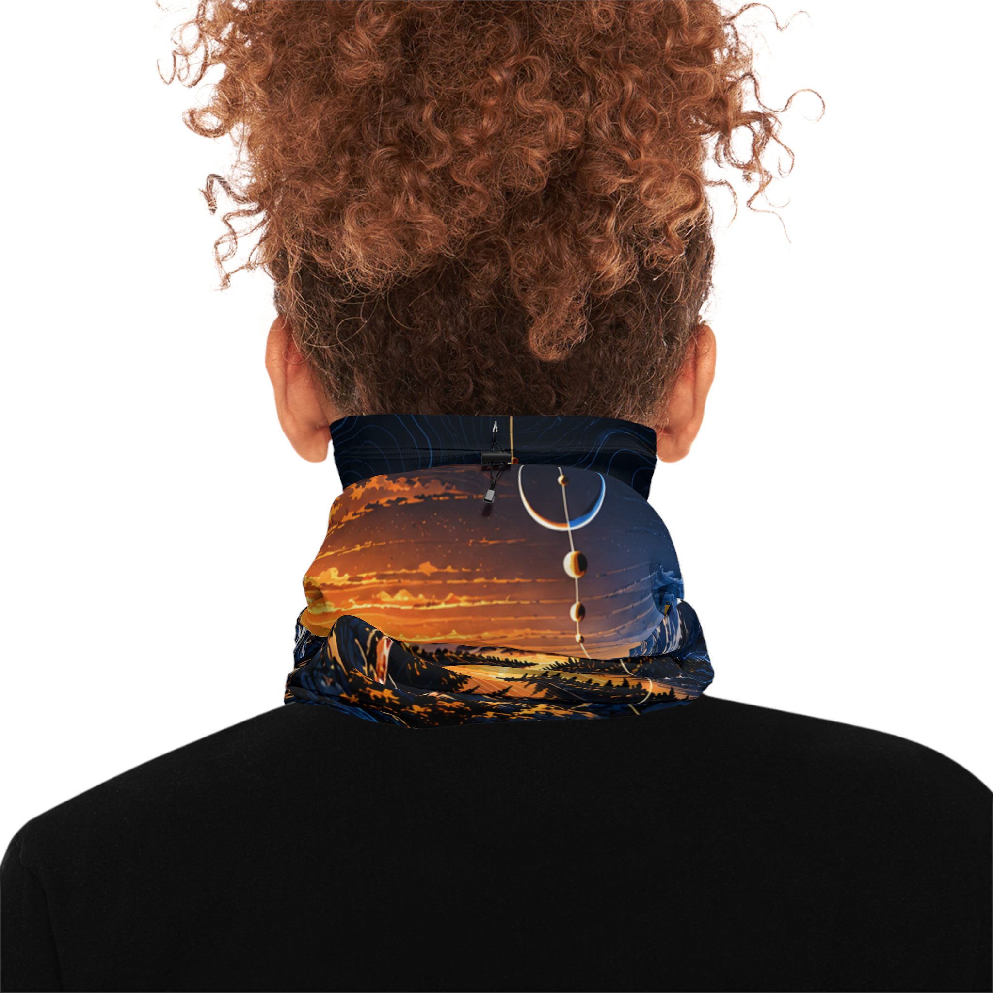 Celestial Alignment Neck Gaiter - Equinox Series - ROAVYN - Image 5
