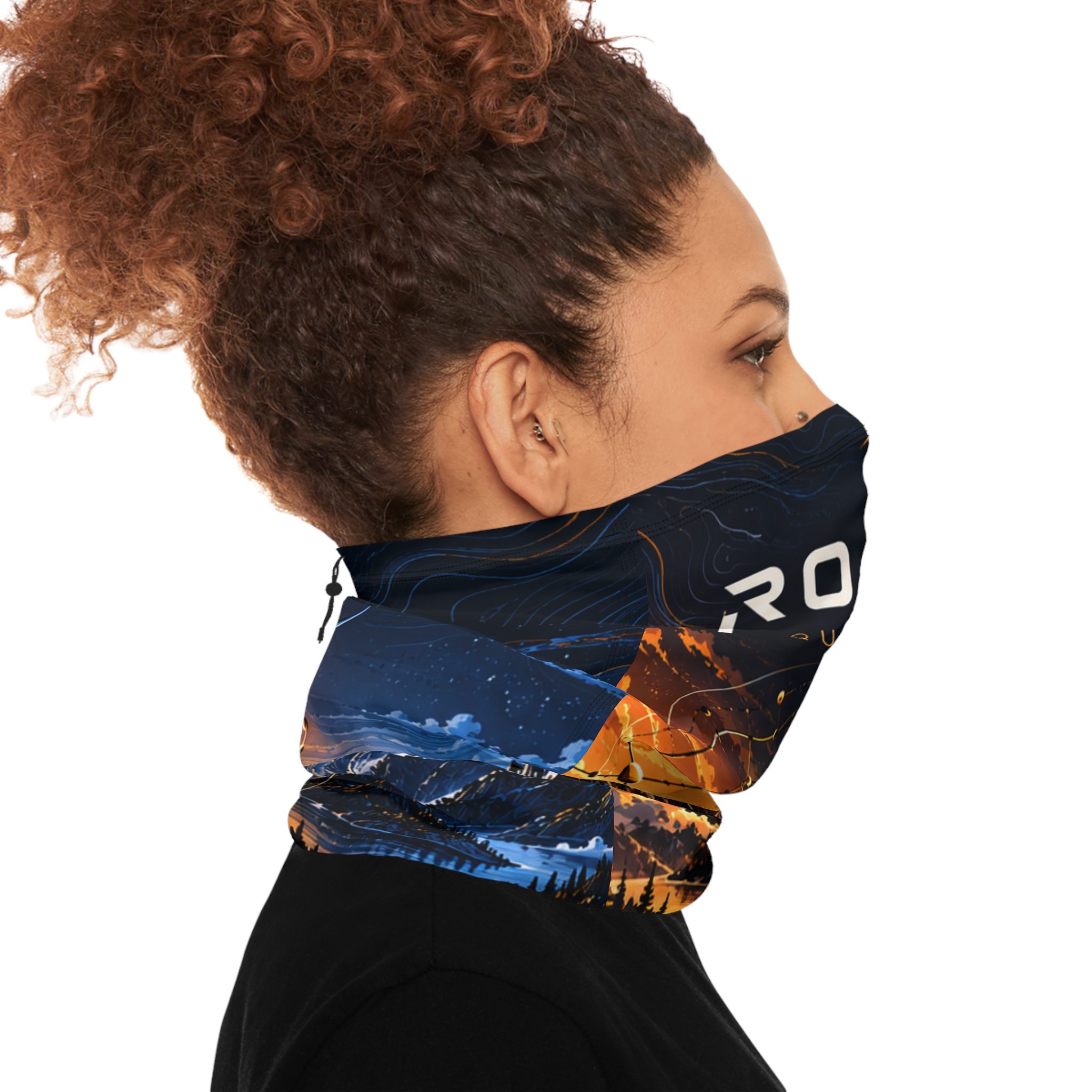 Celestial Alignment Neck Gaiter - Equinox Series - ROAVYN - Image 6