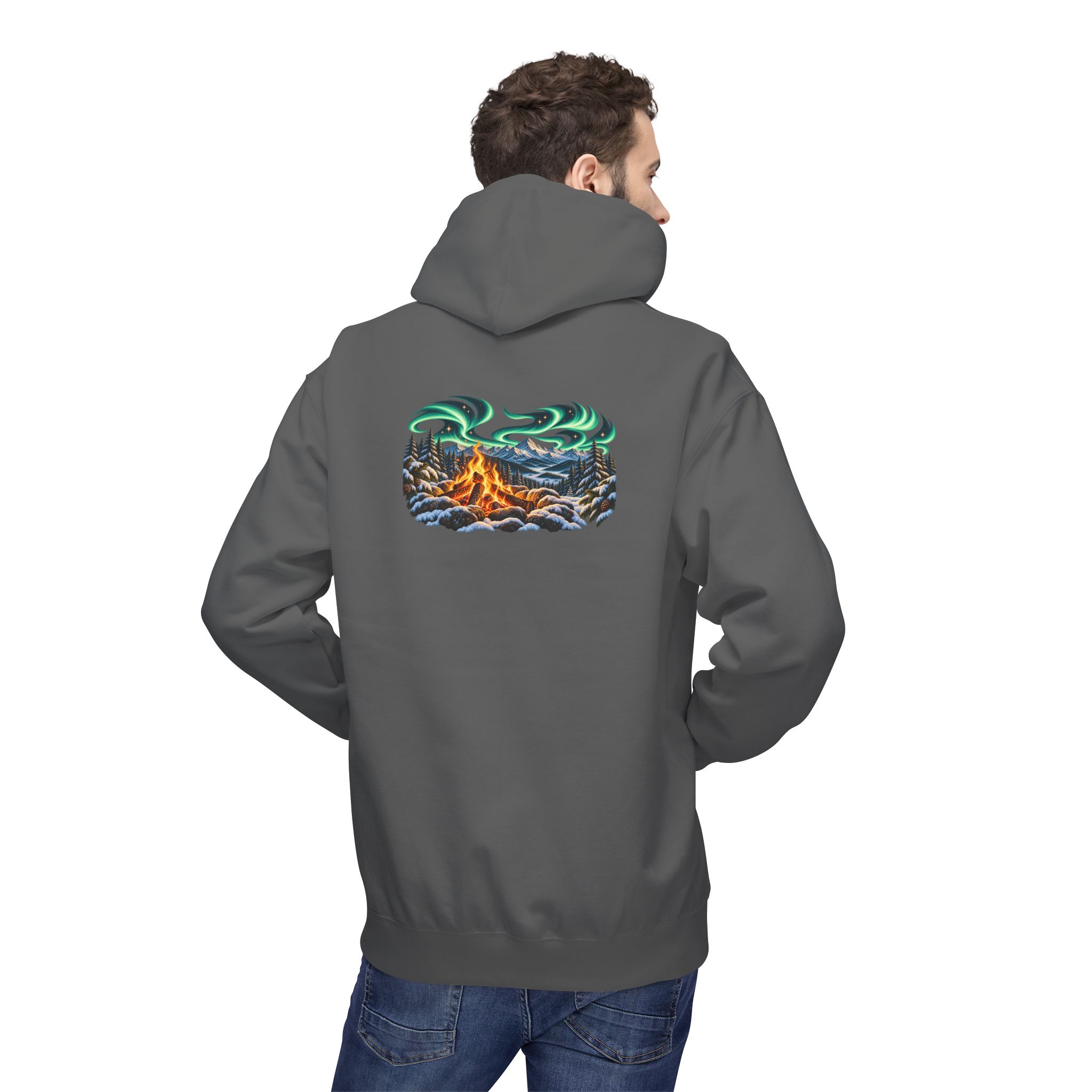 Campfire Christmas Hoodie - Christmas Collection - Destination Unknown - Image 32