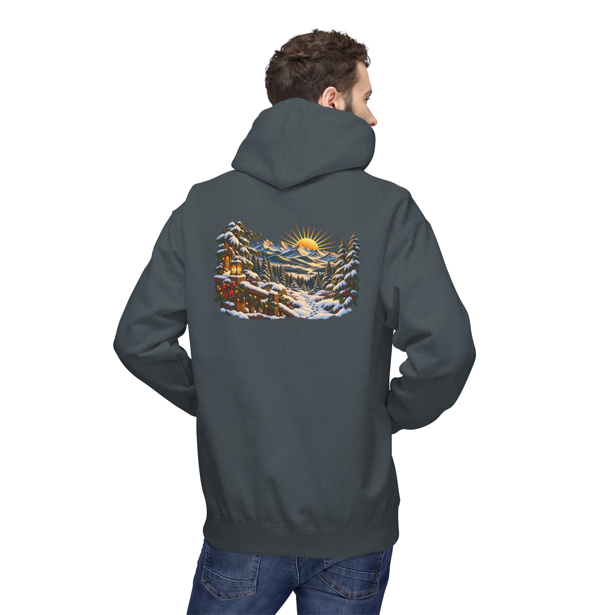 Mountain Mornings Hoodie - Christmas Collection - Built for the Journey - Image 25