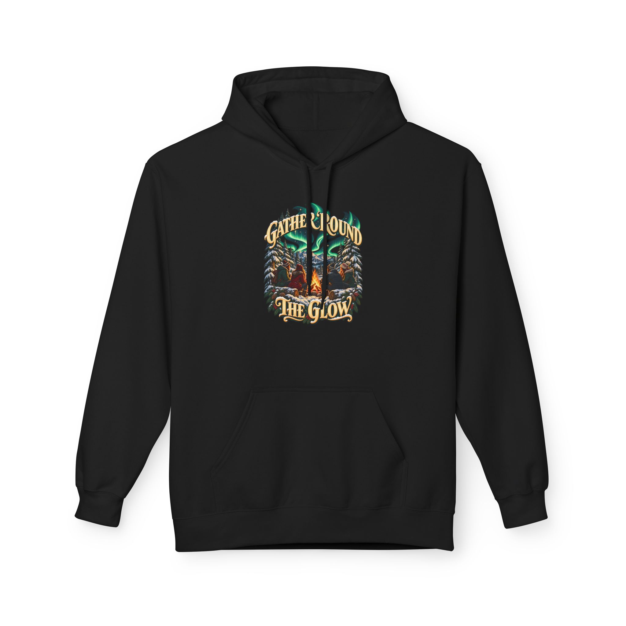 Campfire Christmas Hoodie - Christmas Collection - Destination Unknown - Image 17
