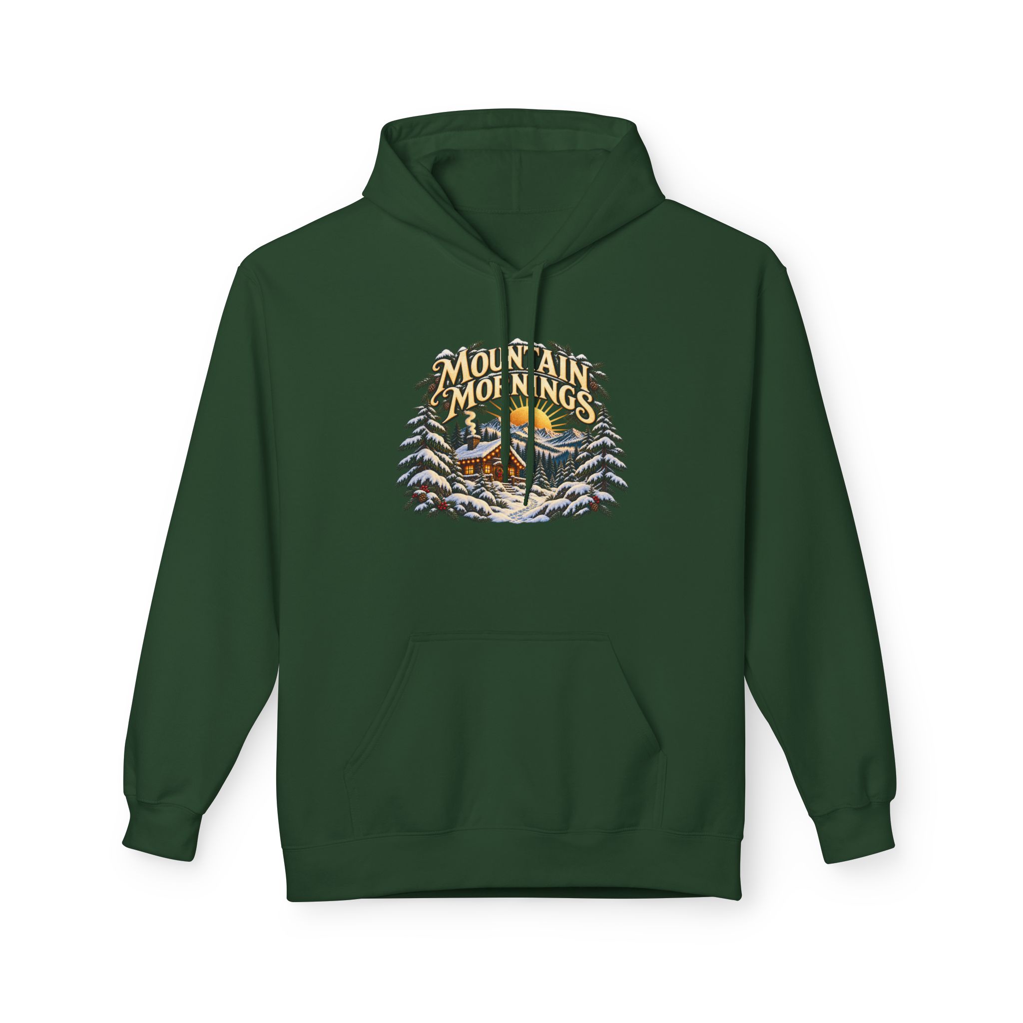 Mountain Mornings Hoodie - Christmas Collection - Built for the Journey - Image 45
