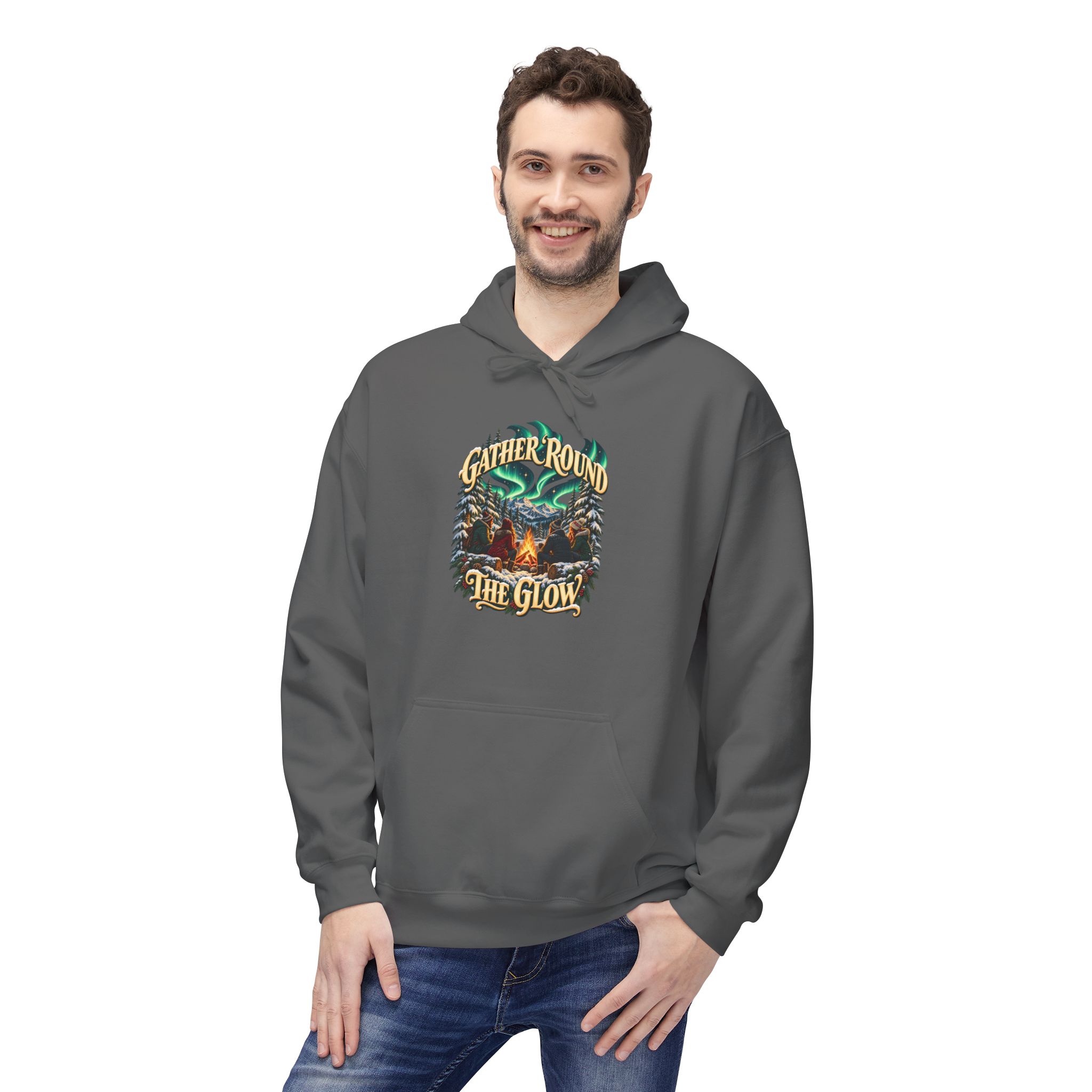 Campfire Christmas Hoodie - Christmas Collection - Destination Unknown - Image 31