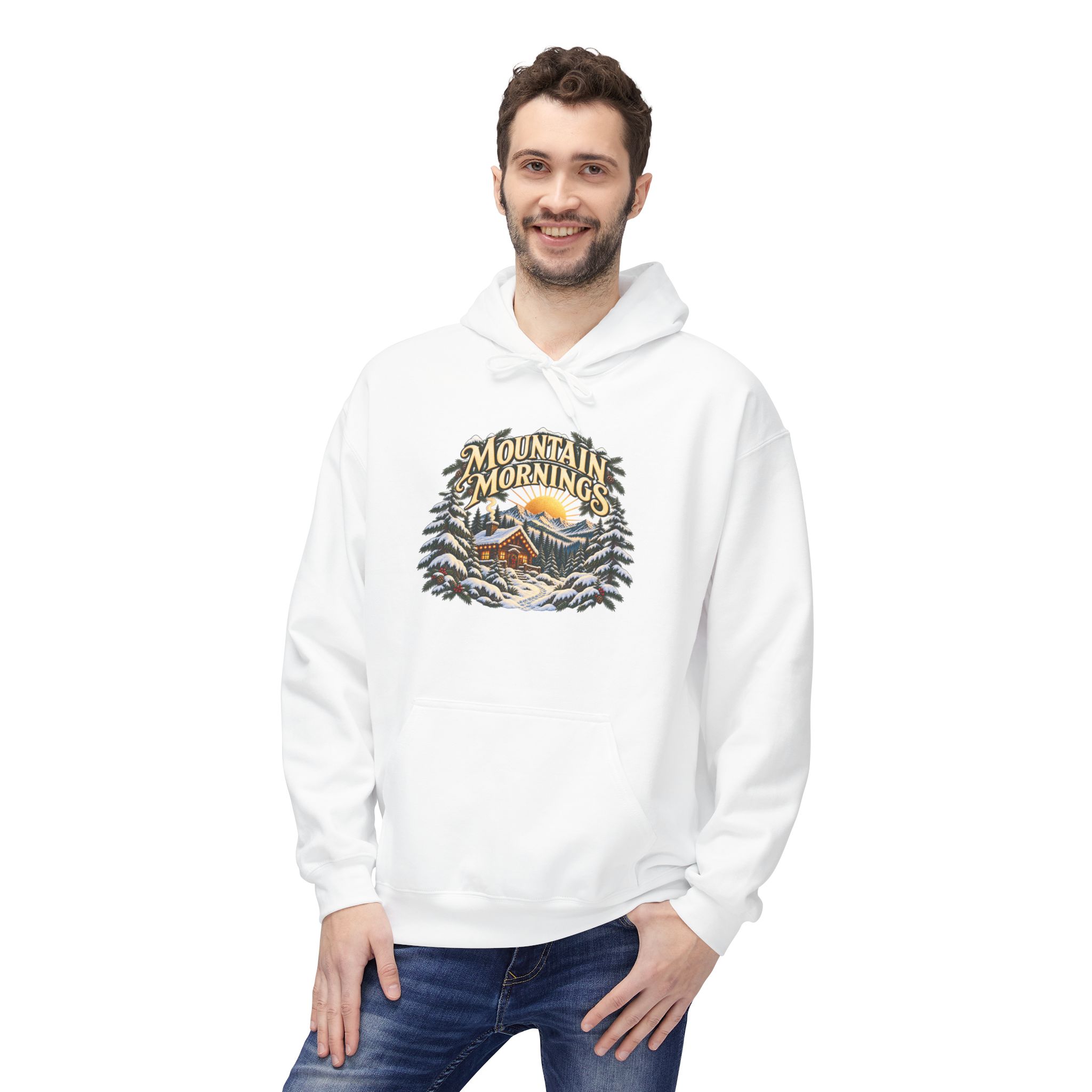 Mountain Mornings Hoodie - Christmas Collection - Built for the Journey - Image 35