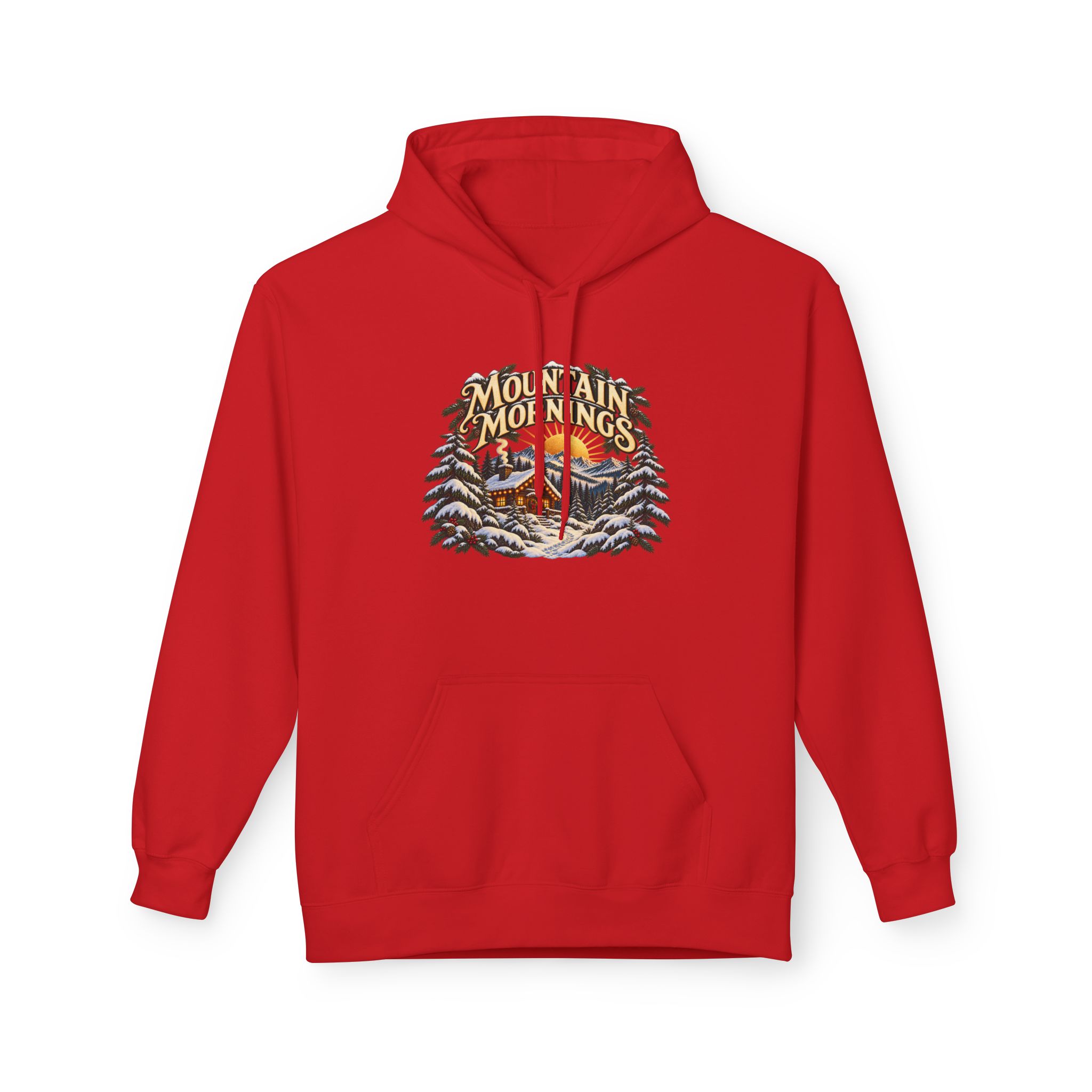 Mountain Mornings Hoodie - Christmas Collection - Built for the Journey - Image 2