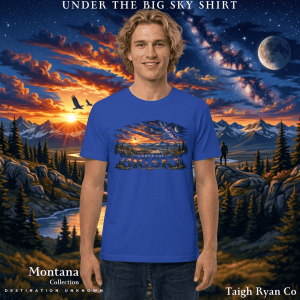 Under the Big Sky Shirt - Montana Collection - Destination Unknown
