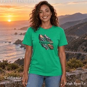 FAULT / LINE Shirt - California Collection - Destination Unknown