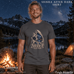 Sierra After Dark Shirt - California Collection - Destination Unknown