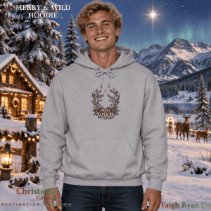 Merry & Wild Hoodie - Christmas Collection - Destination Unknown