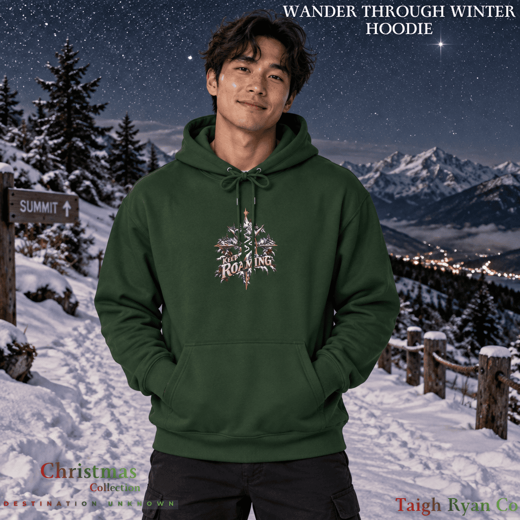 Wander Through Winter Hoodie - Christmas Collection - Lost Horizons