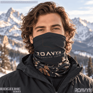 Copper Slate Neck Gaiter - Ridgeline Series - ROAVYN