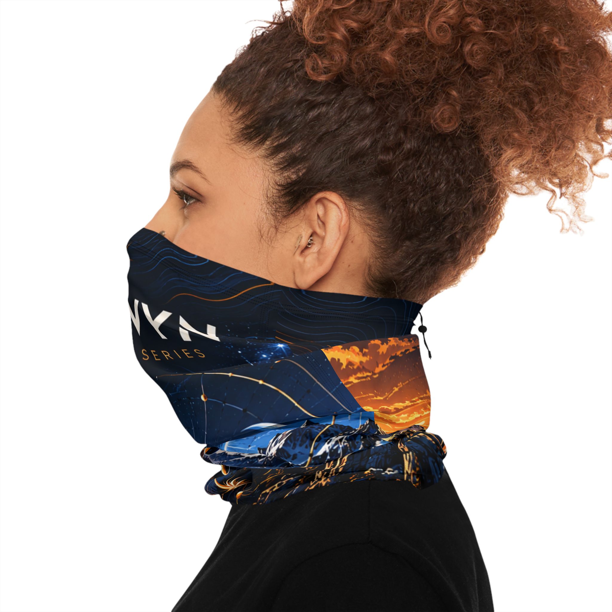 Celestial Alignment Neck Gaiter - Equinox Series - ROAVYN - Image 7