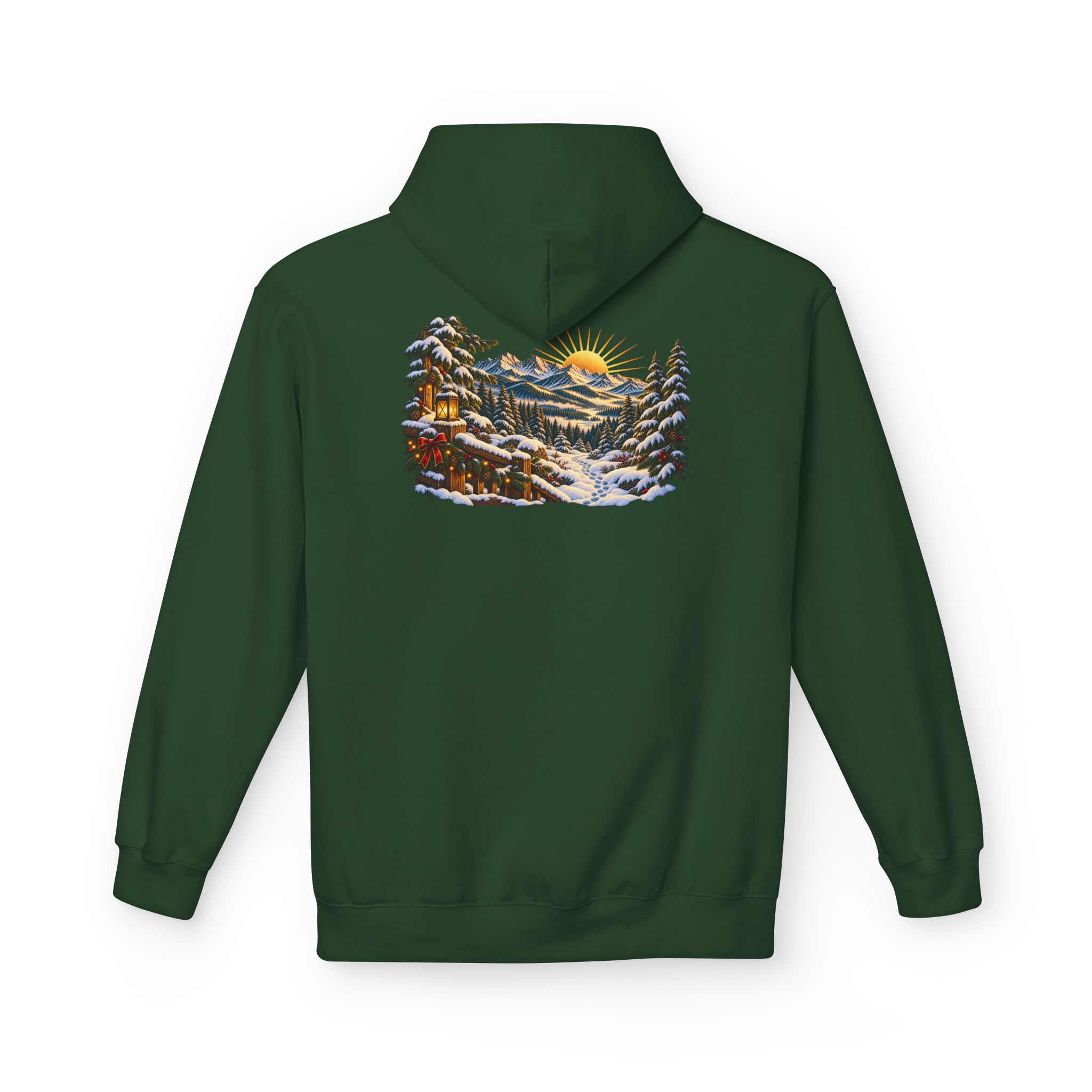 Mountain Mornings Hoodie - Christmas Collection - Built for the Journey - Image 46