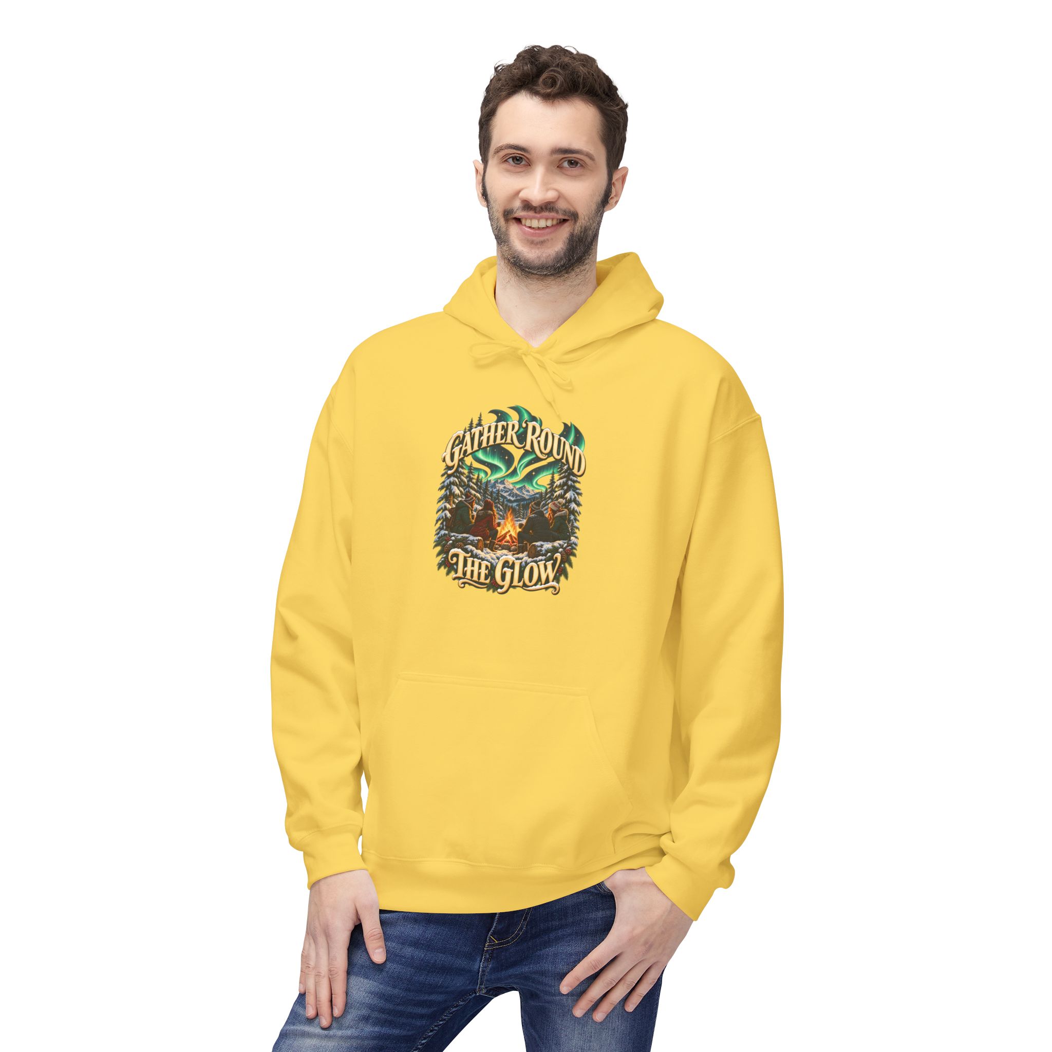 Campfire Christmas Hoodie - Christmas Collection - Destination Unknown - Image 46