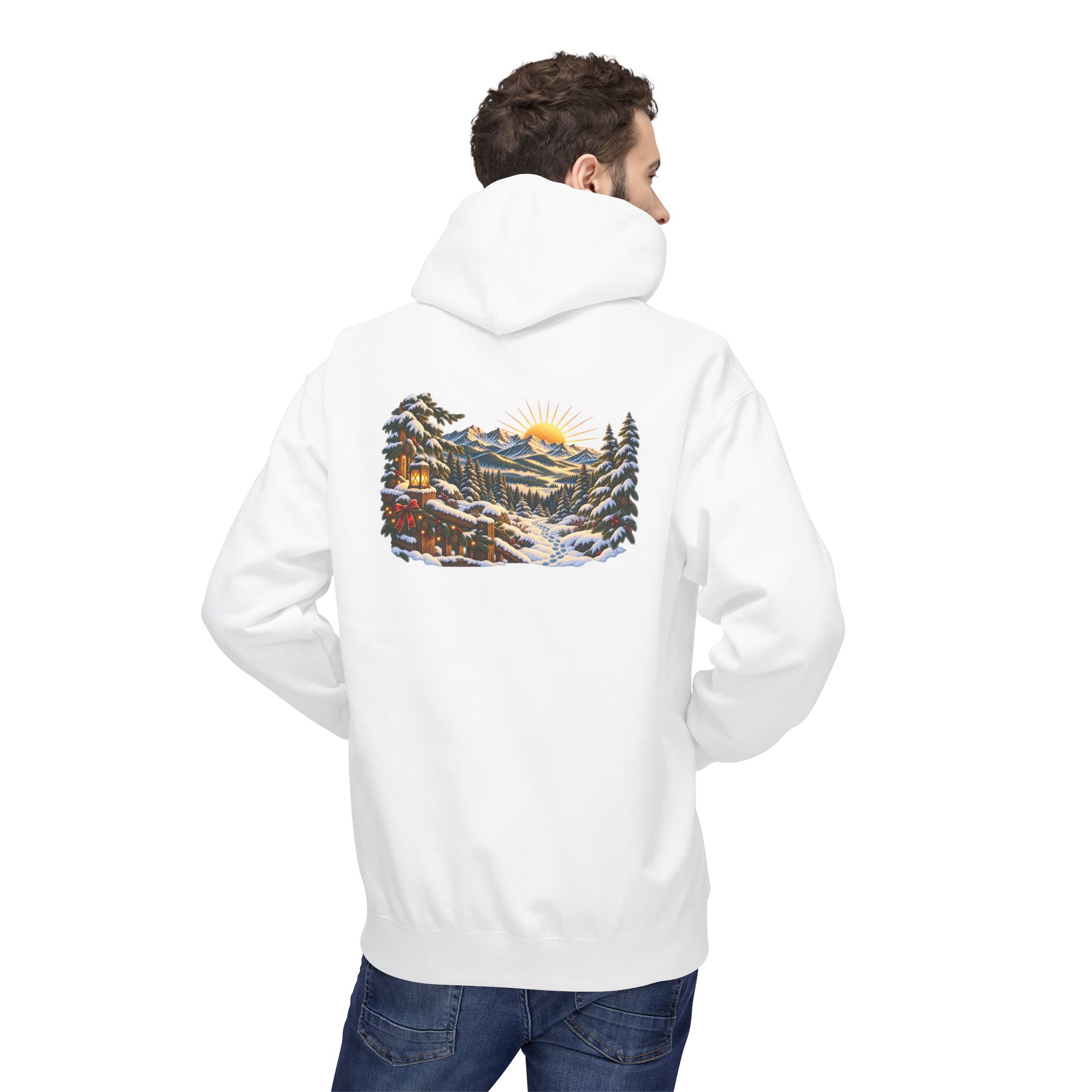 Mountain Mornings Hoodie - Christmas Collection - Built for the Journey - Image 37