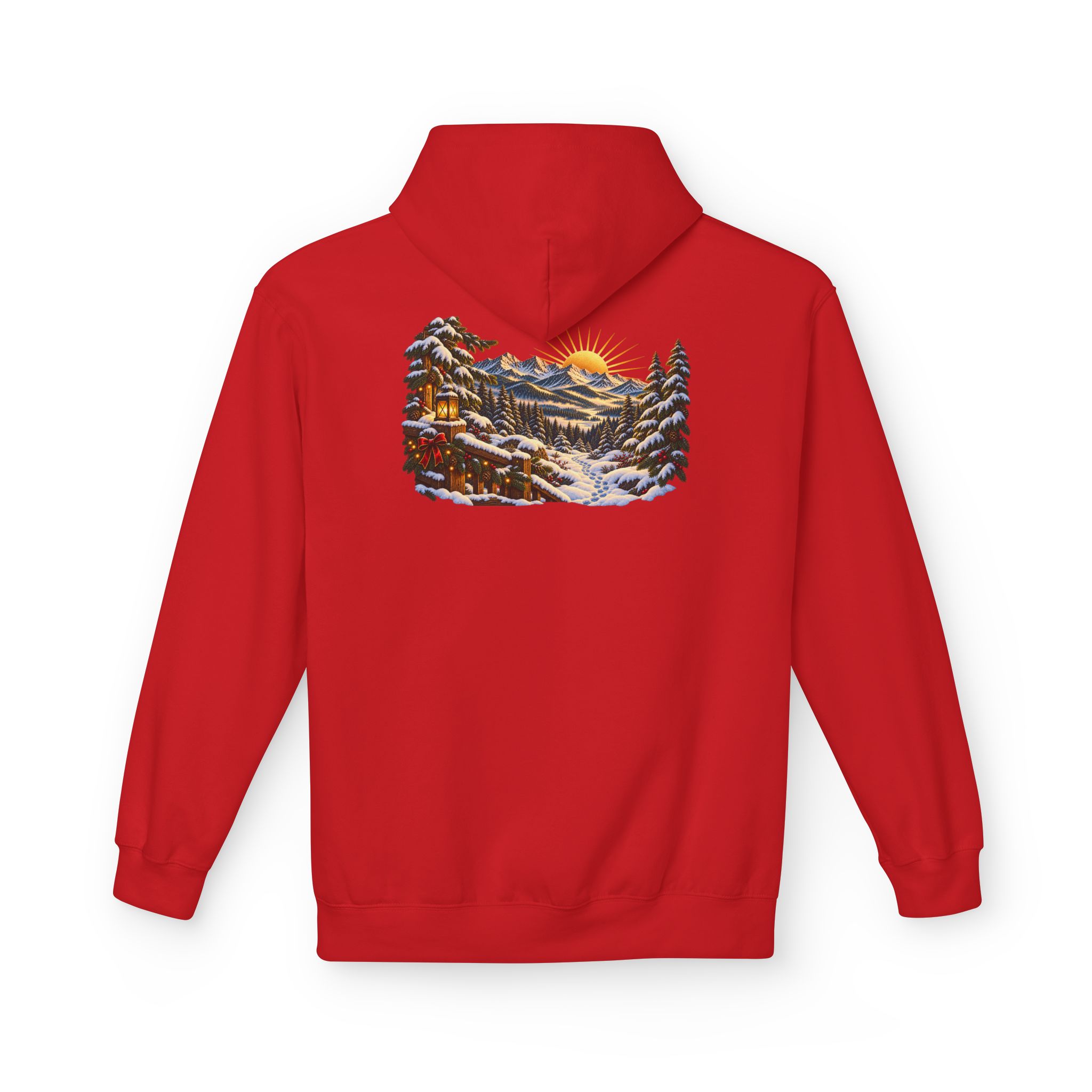 Mountain Mornings Hoodie - Christmas Collection - Built for the Journey - Image 3