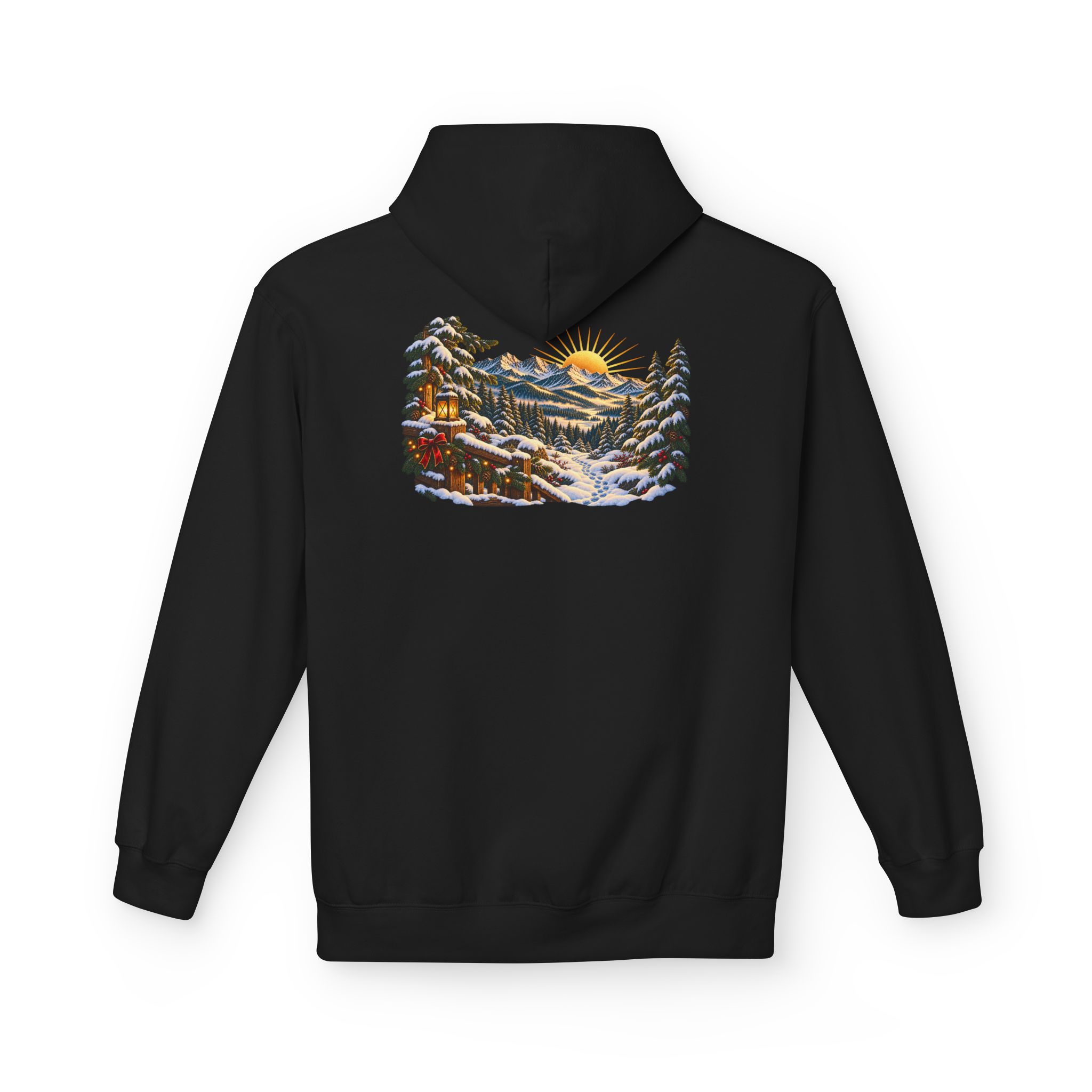 Mountain Mornings Hoodie - Christmas Collection - Built for the Journey - Image 16